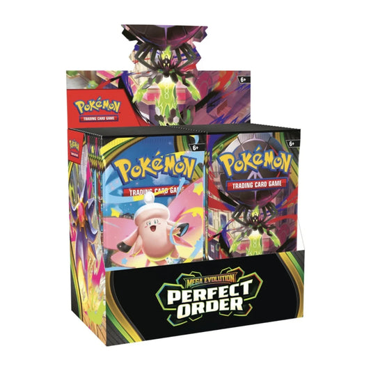 [PRE ORDER Mar 2026] POKEMON Mega Evolutions Perfect Order Booster Box