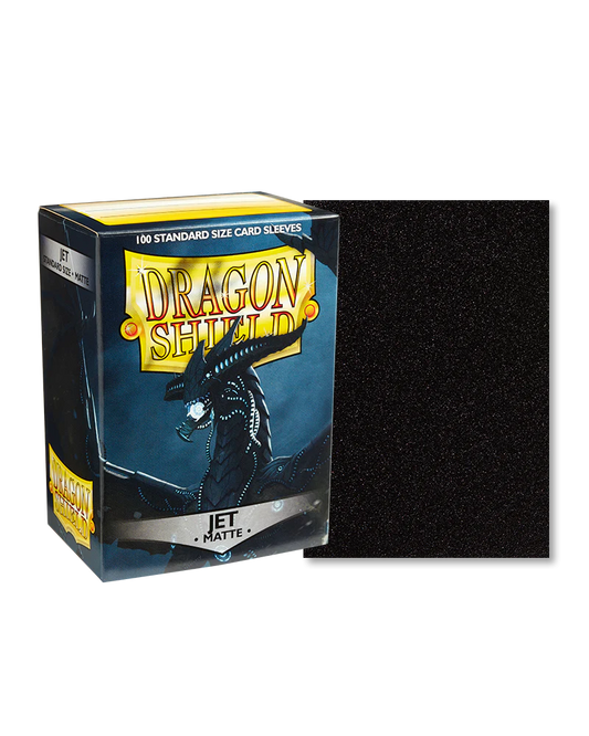 Dragon Shield Standard 100ct Jet Matte Sleeves