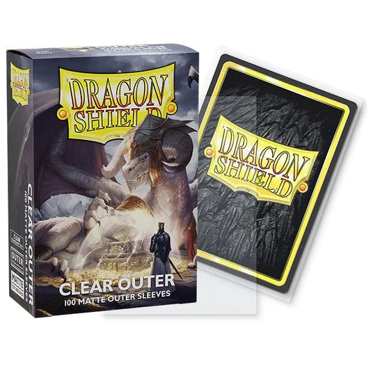 Dragon Shield Standard Clear Matte Outer Sleeves 100ct