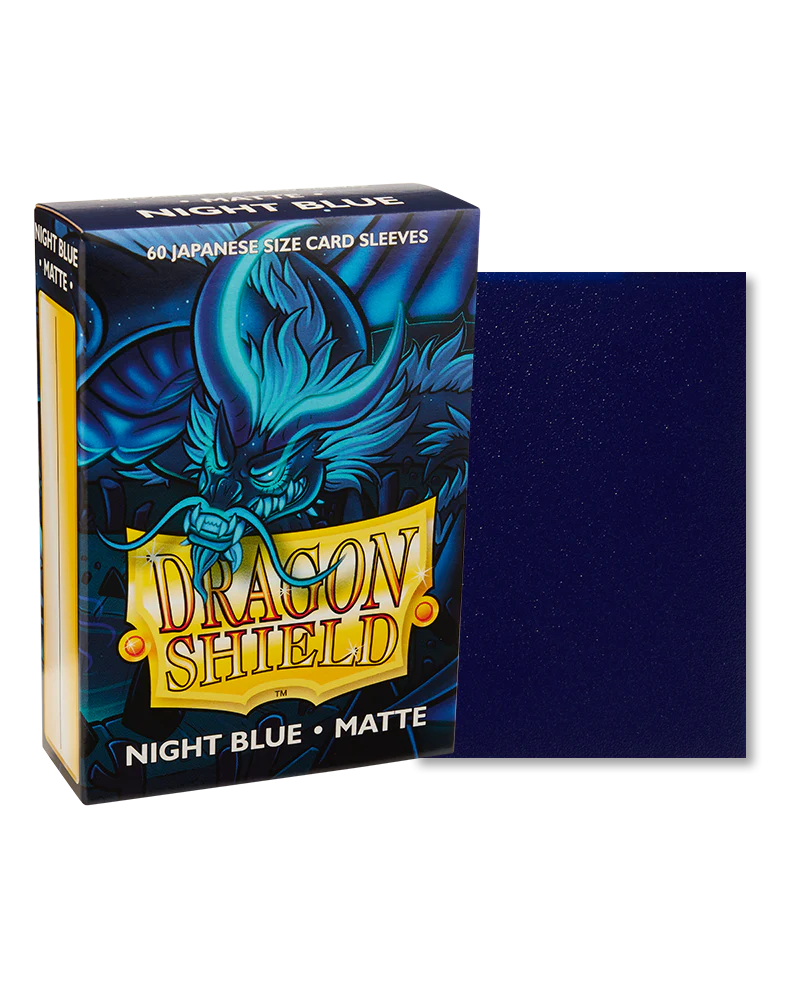 Dragon shield 60ct Japanese Night blue