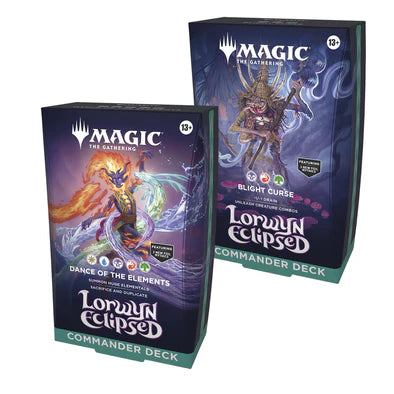 MTG Lorwyn Eclipsed Commander Deck Set of 2