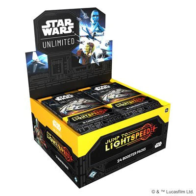 [CLEARANCE] Star Wars Unlimited Jump To Lightspeed Draft Booster Box
