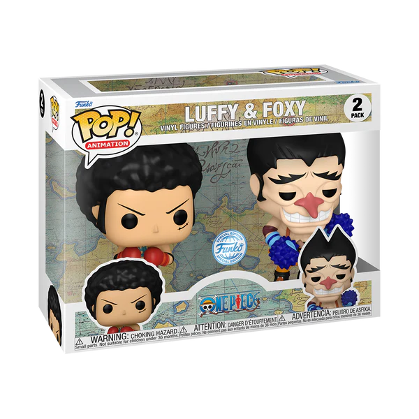 POP - Luffy & Foxy 2 Pack Hot Topic Exclusive