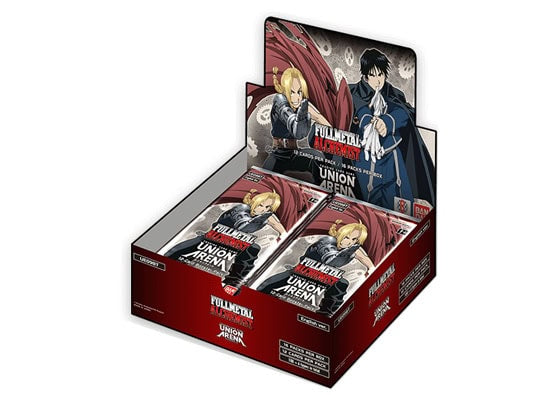 [CLEARANCE] UNION ARENA Full Metal Alchemist Booster Box with Promo