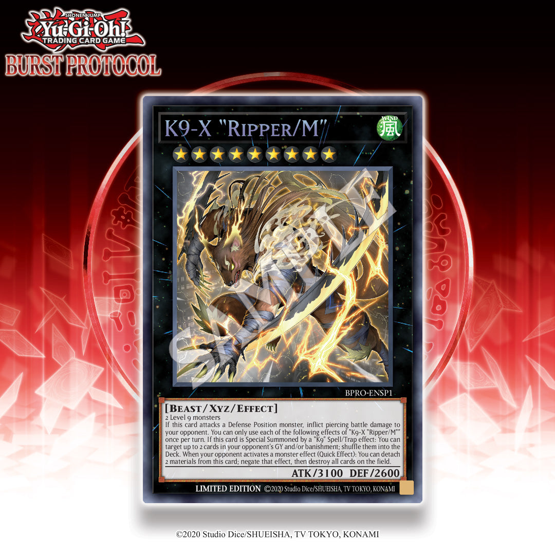 YUGIOH Burst Protocol – Premiere! Event Thursday Jan 29, 2026 @6:00 PM