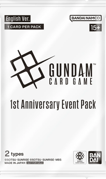 GUNDAM 1st Year Anniversary Event Tournament Sept 22, 2026 @6:30pm