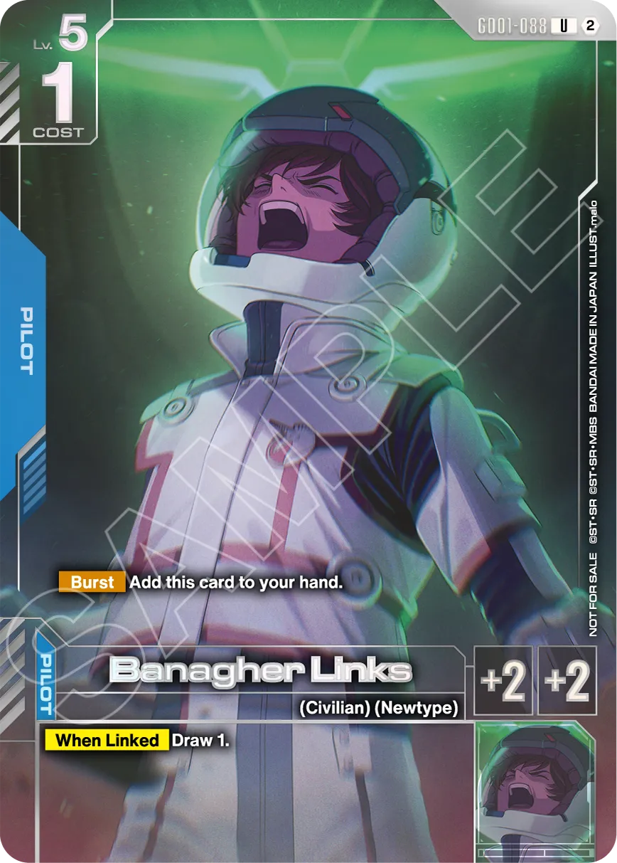 GUNDAM CARD GAME NEWTYPE CHALLENGE 2026 MISSION 4 Aug 11th @6:30pm