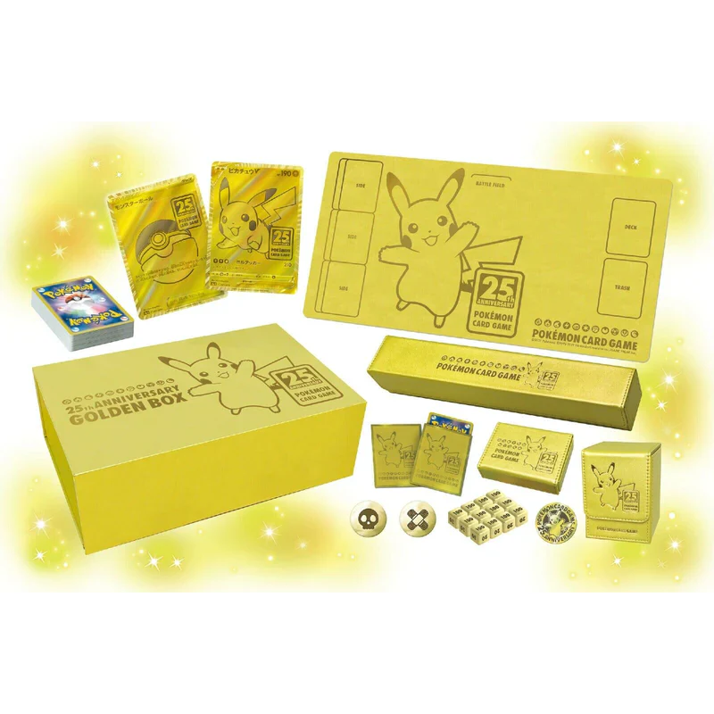 [PRE ORDER] Pokemon 25th Anniversary Chinese Pikachu Golden Box