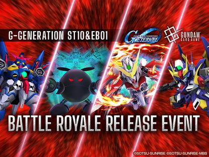 GUNDAM ST10 & EB01 G-GENERATION Release Event Tuesday June 30th @6pm