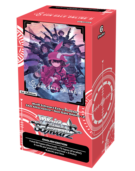 Weiss Schwarz Extra Booster SAO Alternative - Gun Gale Online - 2