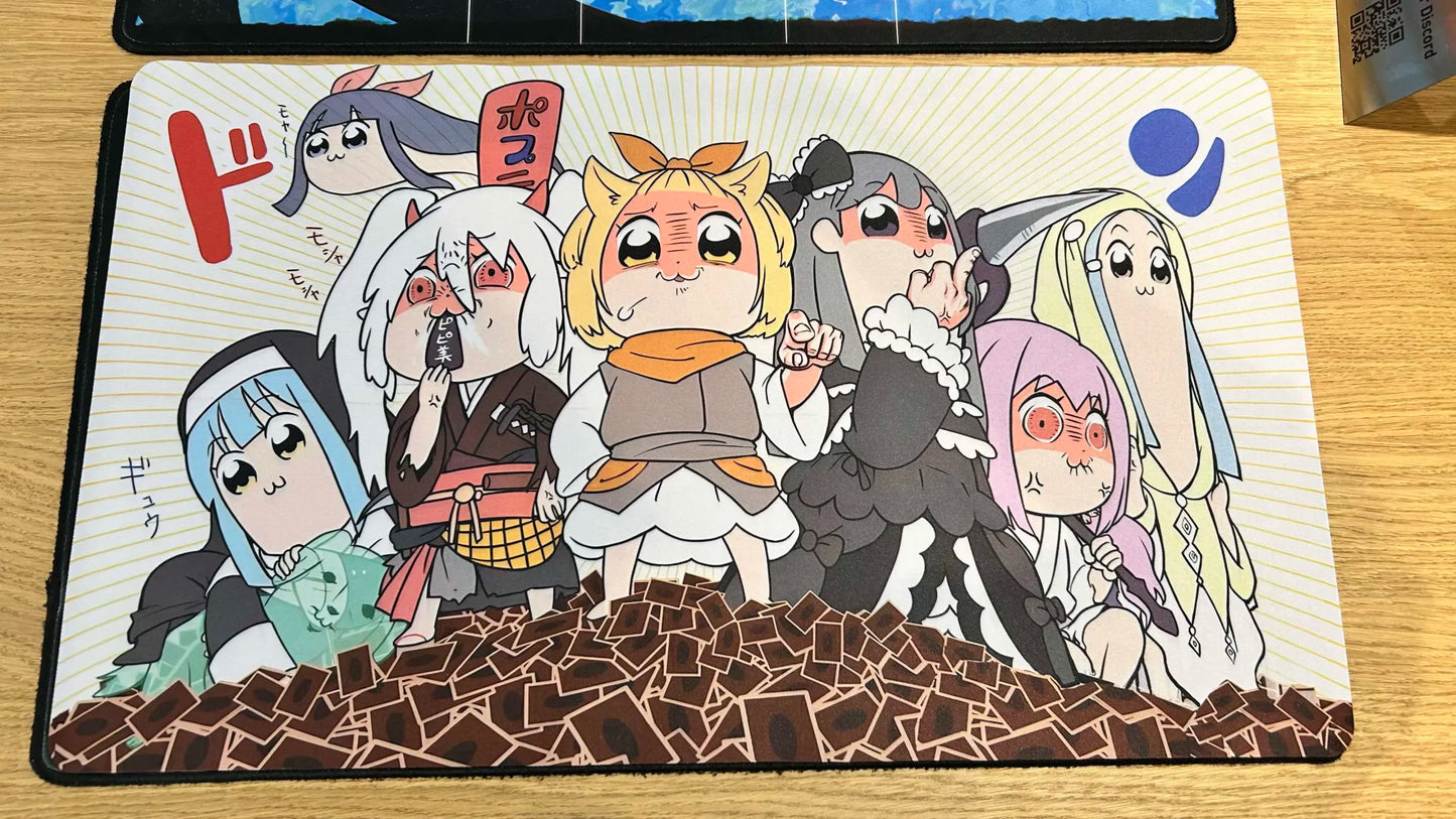 Yugioh Ghost Sisters Playmat Regular Size Unofficial