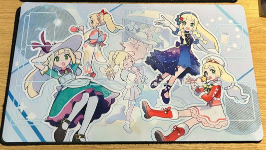 Pokemon Lillie's Playmat Regular Size Unofficial