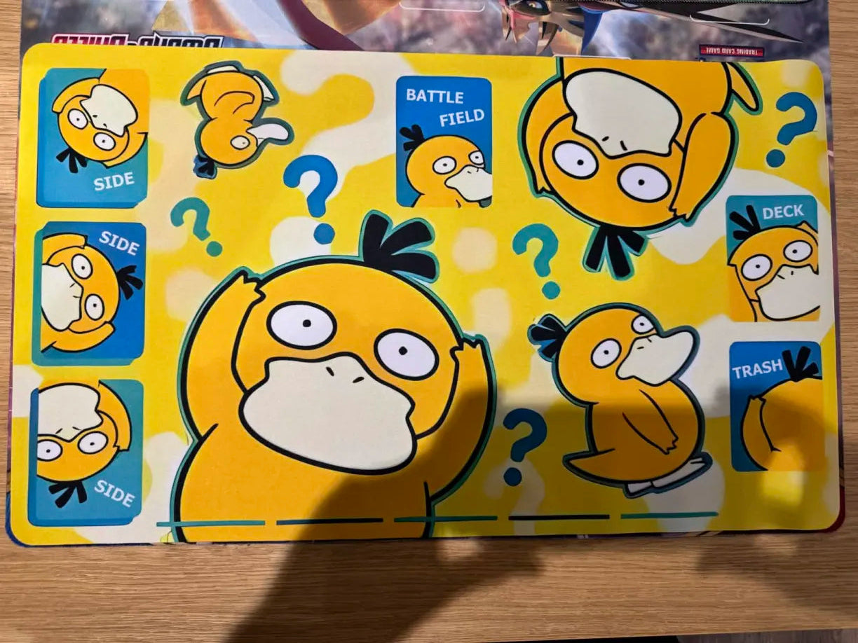 Pokemon Psyduck Playmat Regular Size Unofficial