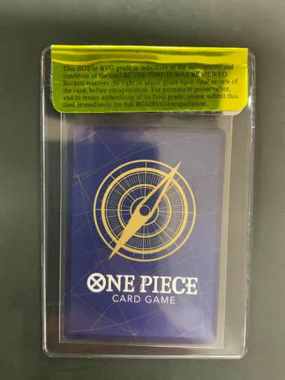 BGS RAW REVIEW 9.5 Sanji OP01-013 R Exclusive 1st Anniversary Alt CHINESE