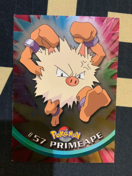 Topps Primeape #57 Holo Pokemon NM