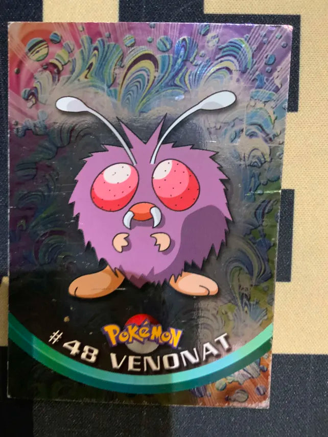 Topps Venonat #48 Holo Pokemon HP