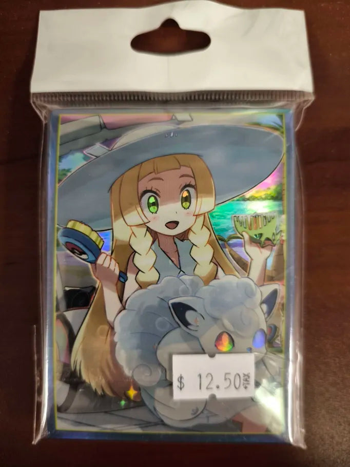 Lillie with Alolan Vulpix Unofficial Sleeves 50ct