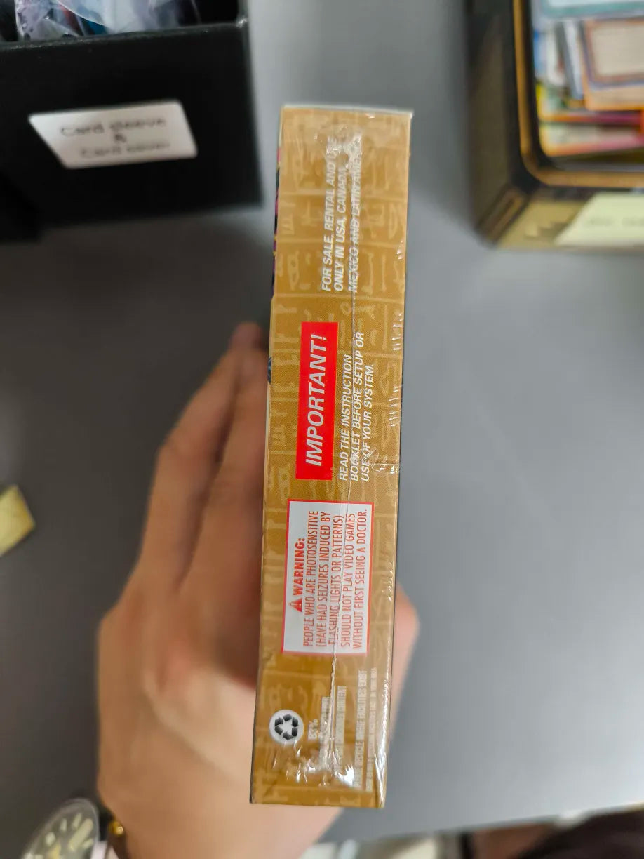 Sealed New Yugioh The Sacred Cards with 3 Cards Game Boy Advance GBA #1