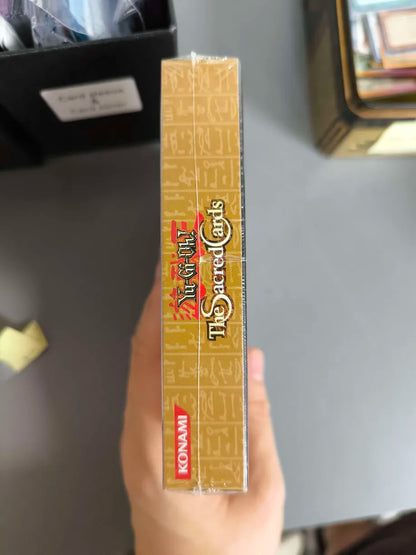 Sealed New Yugioh The Sacred Cards with 3 Cards Game Boy Advance GBA #1