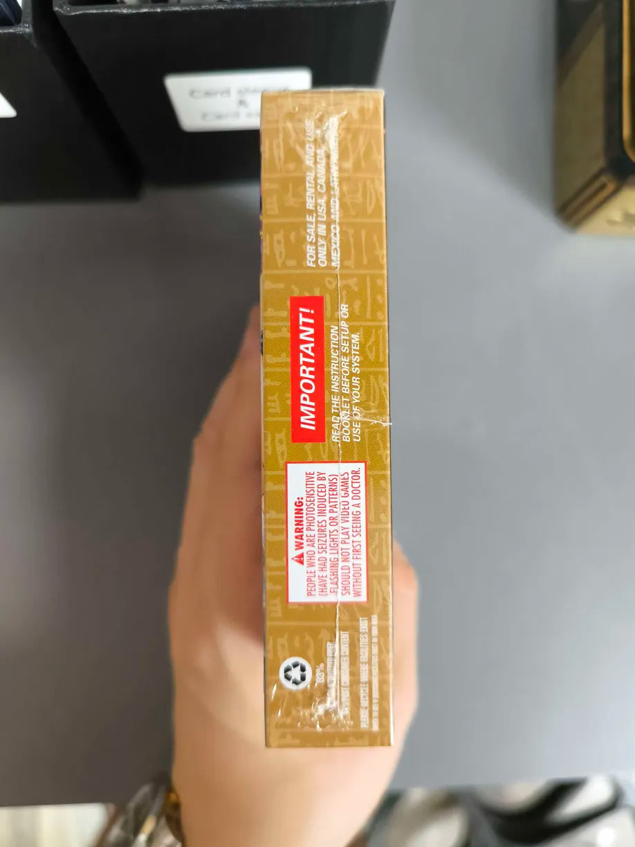 Sealed New Yugioh The Sacred Cards with 3 Cards Game Boy Advance GBA #2