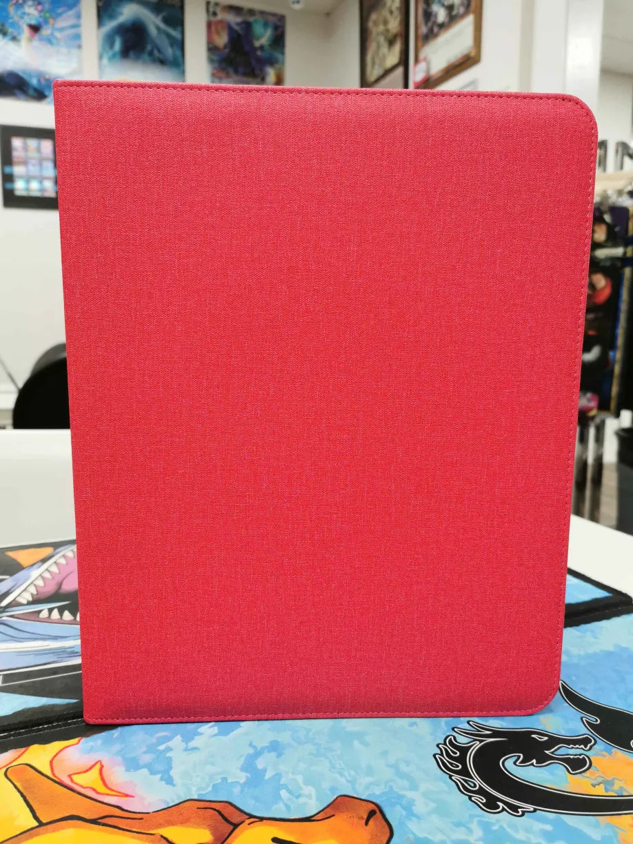 SUNFORGE Sunny Hobbies Binder Red (360 cards, Zippered)