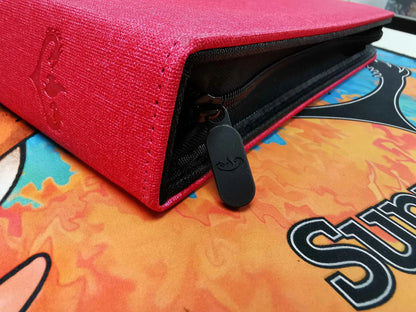 SUNFORGE Sunny Hobbies Binder Red (360 cards, Zippered)