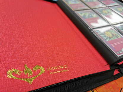 SUNFORGE Sunny Hobbies Binder Red (360 cards, Zippered)