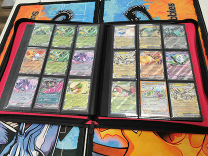 SUNFORGE Sunny Hobbies Binder Red (360 cards, Zippered)