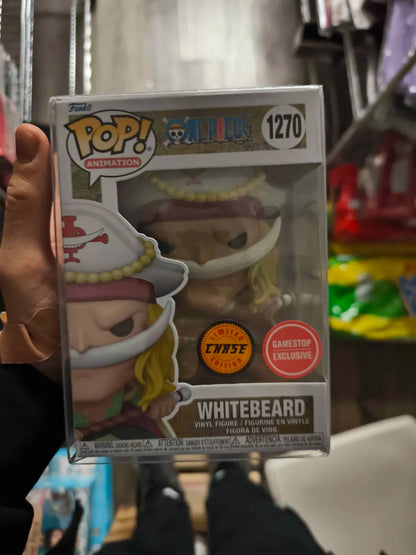 FUNKO POP - One Piece Whitebeard #1270 CHASE GameStop Exclusive w/Protector