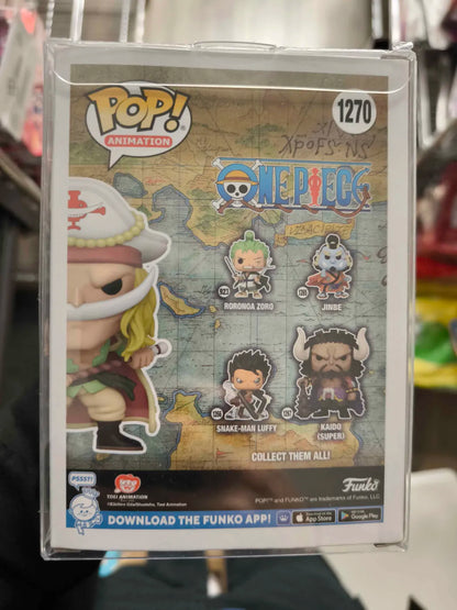 FUNKO POP - One Piece Whitebeard #1270 CHASE GameStop Exclusive w/Protector