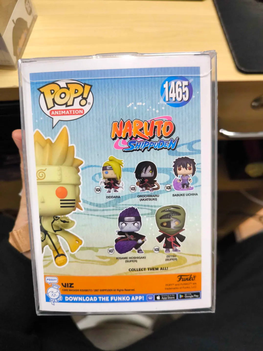 FUNKO POP - Naruto Shippuden Naruto Uzumaki Link Mode #1465 CHASE