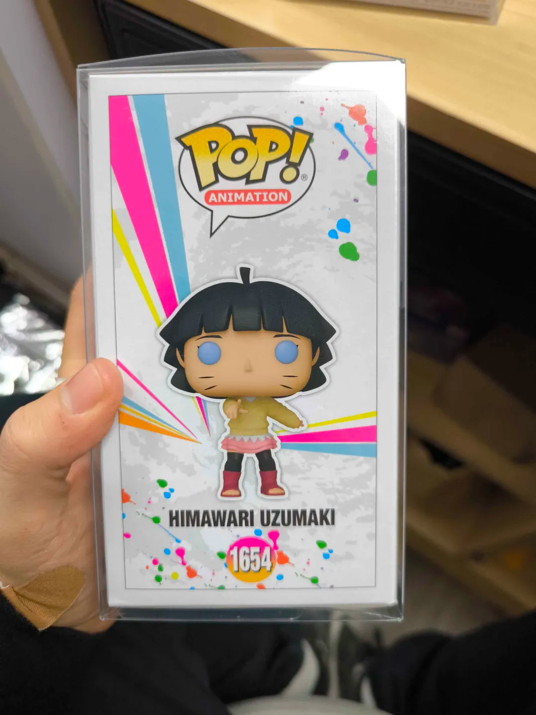 FUNKO POP - Boruto Himawari Uzumaki #1654 CHASE w/Protector