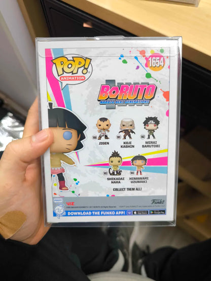 FUNKO POP - Boruto Himawari Uzumaki #1654 CHASE w/Protector