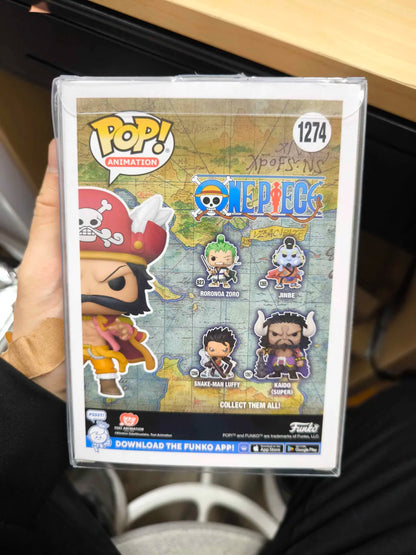 FUNKO POP - One Piece Gold D Roger #1274 CHASE w/Protector