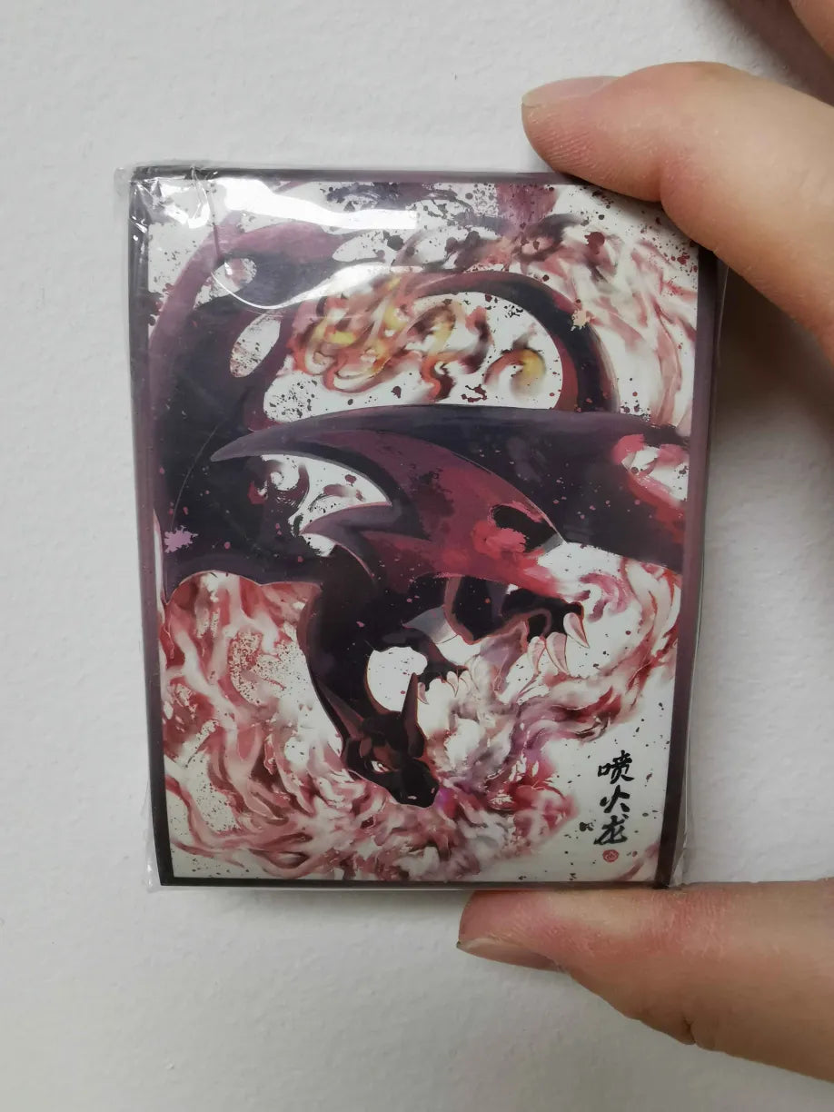 Pokemon Shiny Charizard Unofficial Sleeves 60 pcs