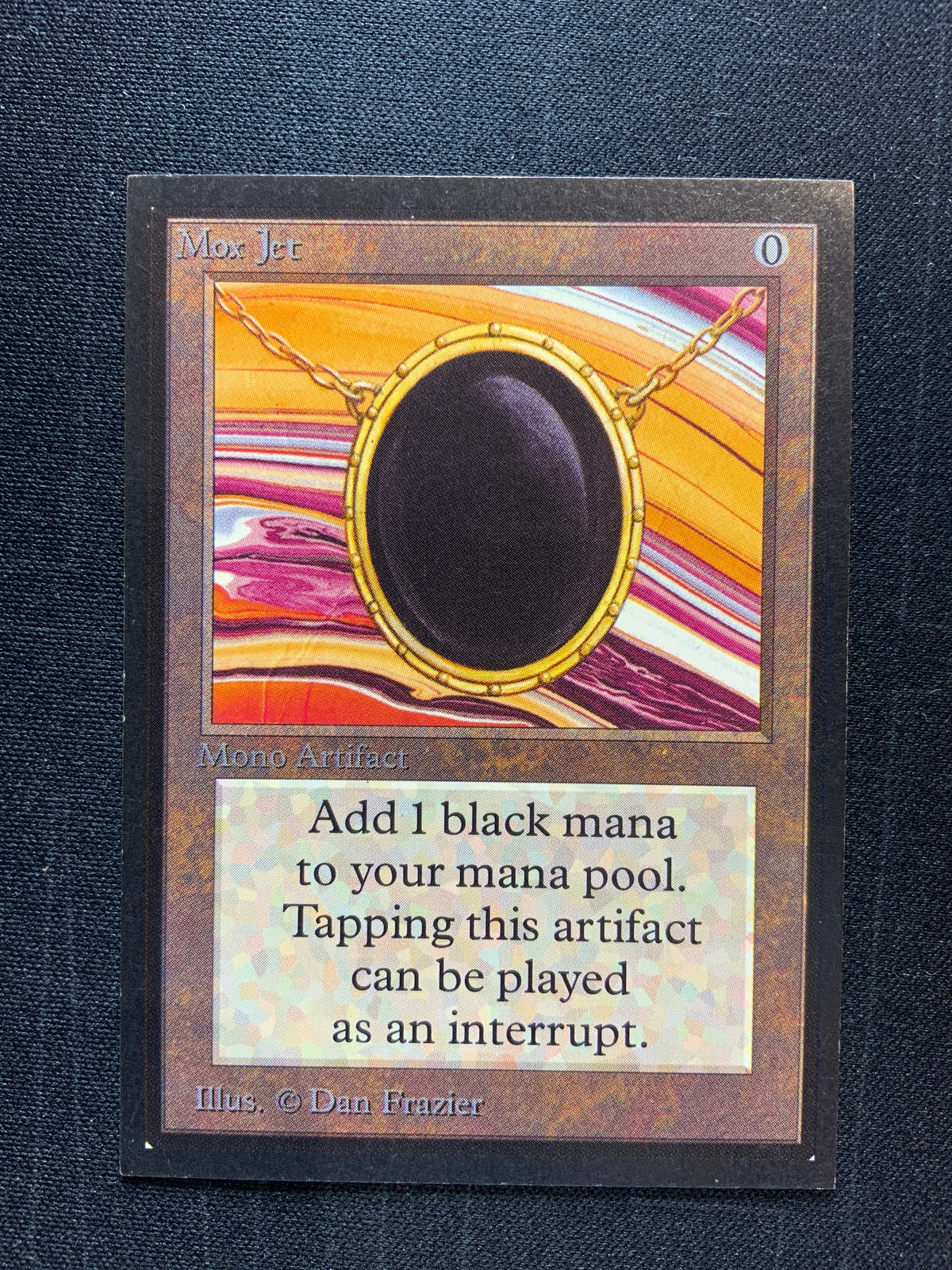 Magic The Gathering Mox Jet - Unlimited Edition (2ED) LP