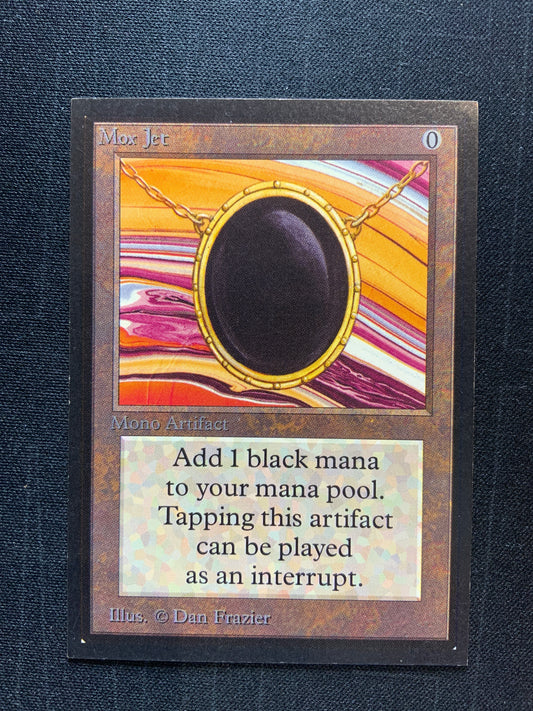 Magic The Gathering Mox Jet Power 9 - Collector's Edition (2ED) LP