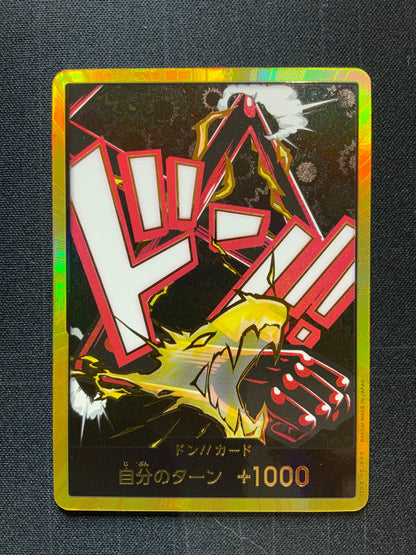 DON!! Card (Gear 4 Luffy) (Gold) - Premium Booster -The Best- Vol. 2 (PRB-02) (JAPANESE) NM