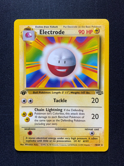 Electrode 18/64 - Jungle 1st Edition (MISPRINT) NM
