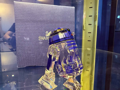 Swarovski Star Wars R2-D2 Crystal Figurine In Box