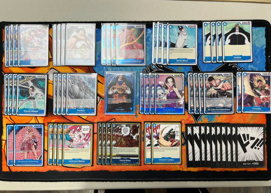 One Piece Blue Crock Complete Deck