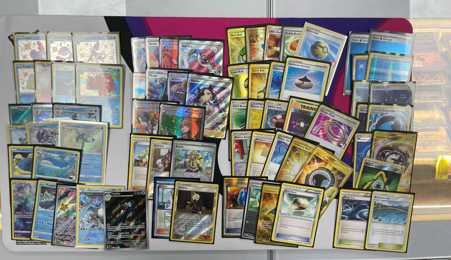 Pokemon Water GLC Complete Deck