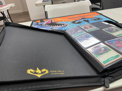 SUNFORGE Sunny Hobbies Binder Black (360 cards, Zippered)