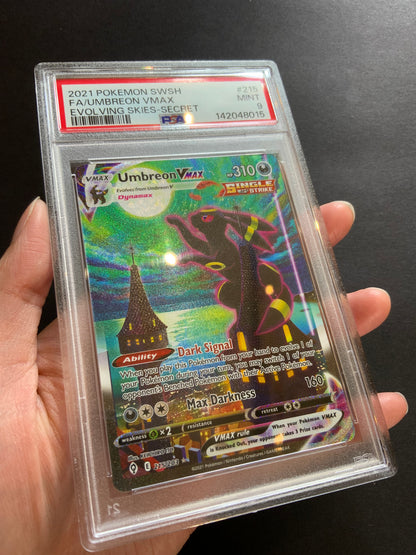 Pokemon Umbreon VMAX Evolving Skies 215 PSA 9 MINT