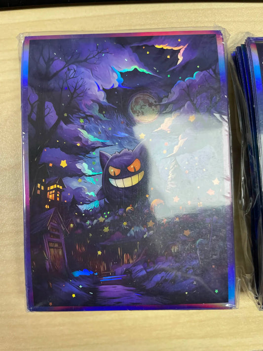 Pokemon Van Gogh Gengar (w/ Houses) Unofficial Sleeves 60ct