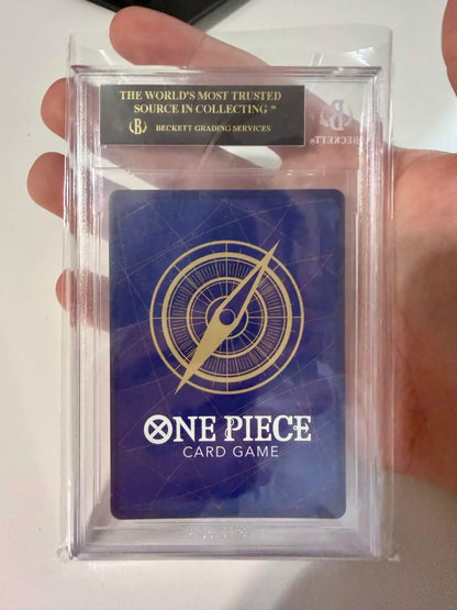 One Piece TCG 2025 Legacy Of The Maser Jewelry Bonney Managa Art Sec BGS 10