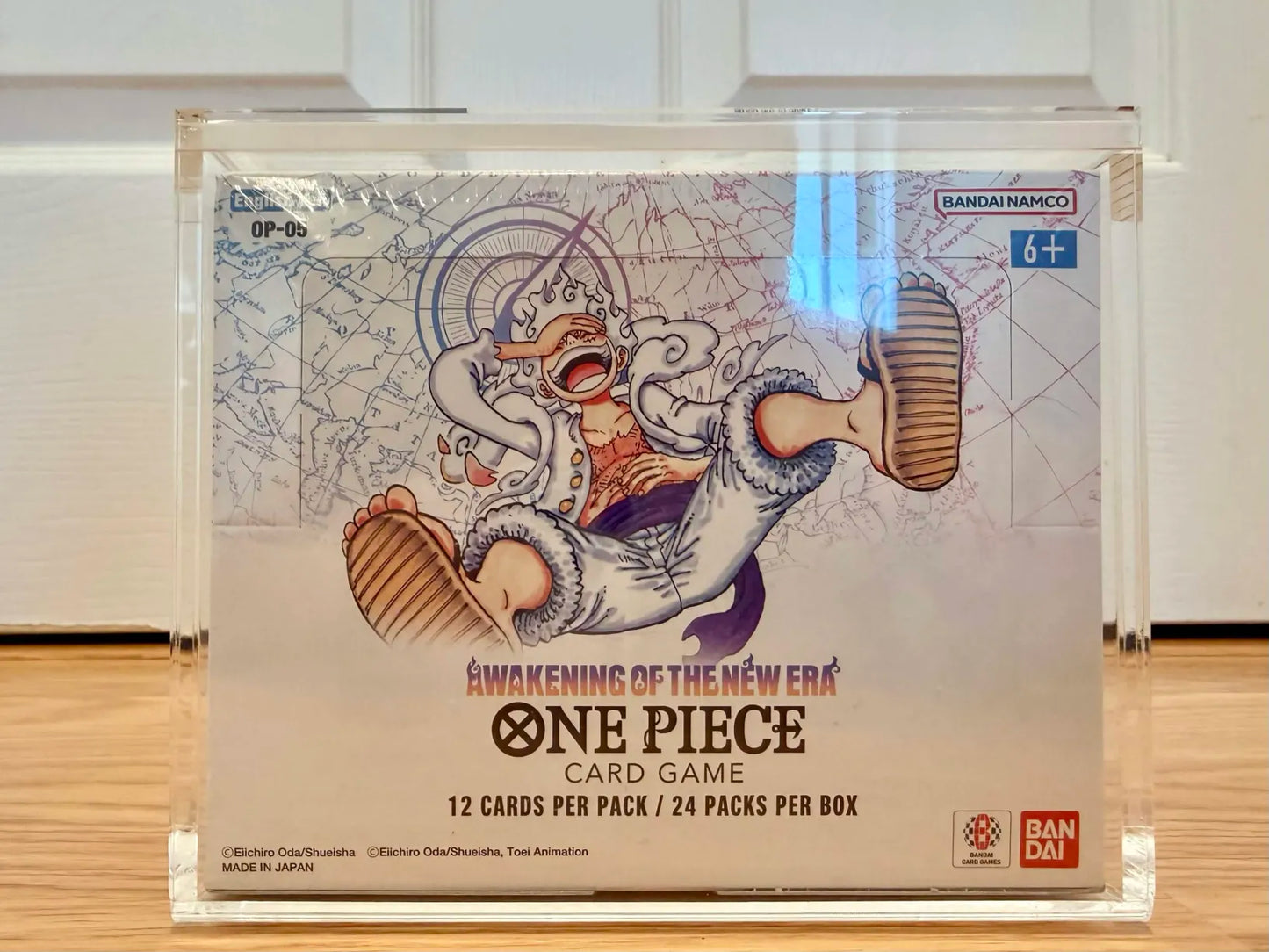 One Piece Booster Box Acrylic UV protective