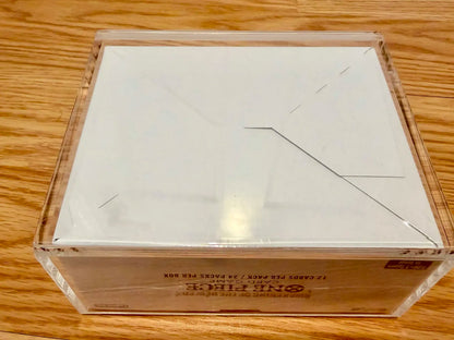 One Piece Booster Box Acrylic UV protective