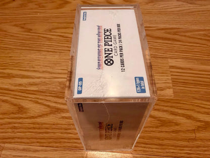 One Piece Booster Box Acrylic UV protective