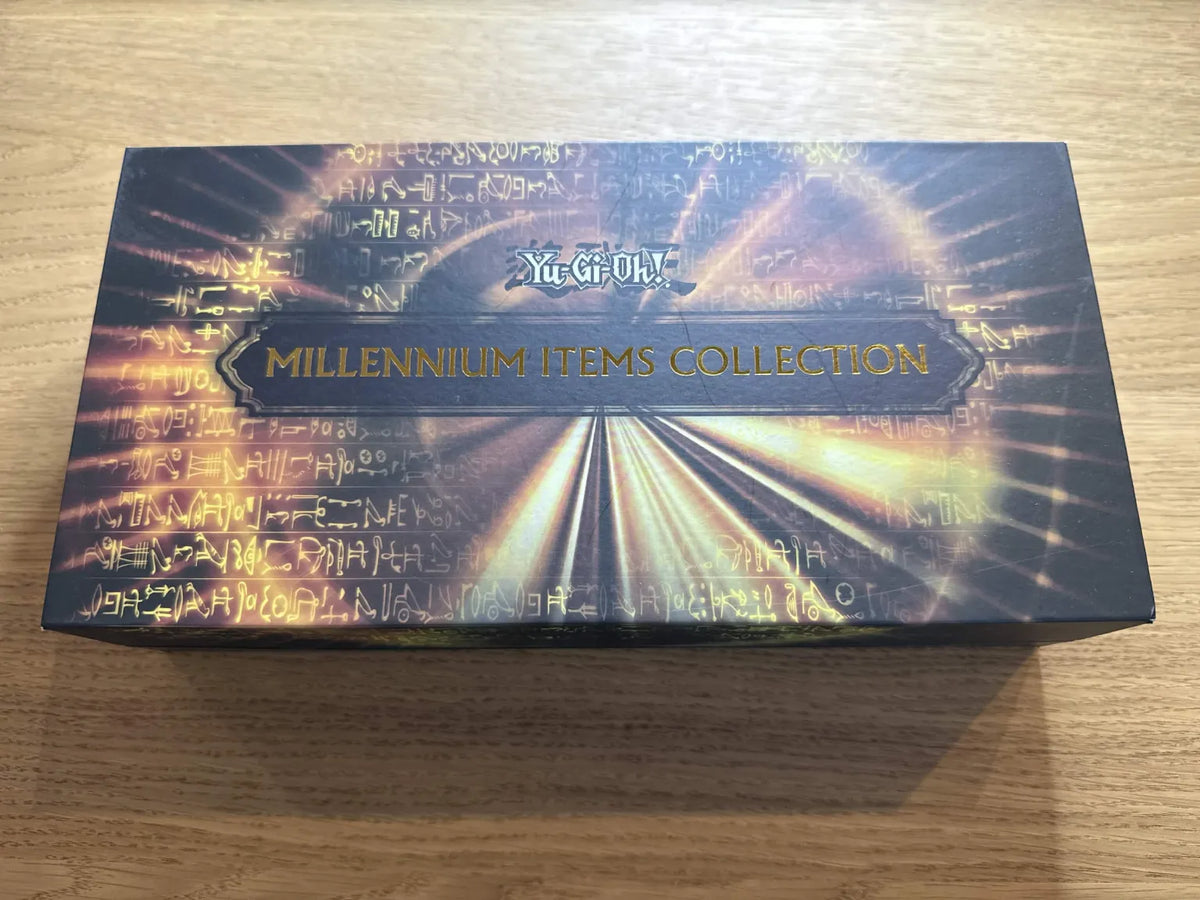 Yugioh 24k Gold Plated Limited Edition Millennium Items Premium Box (w)